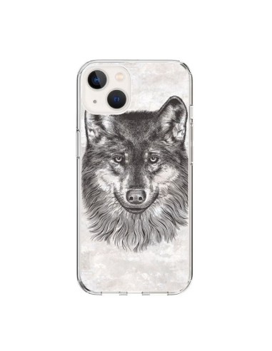 Cover iPhone 15 Lupo Grigio - Rachel Caldwell