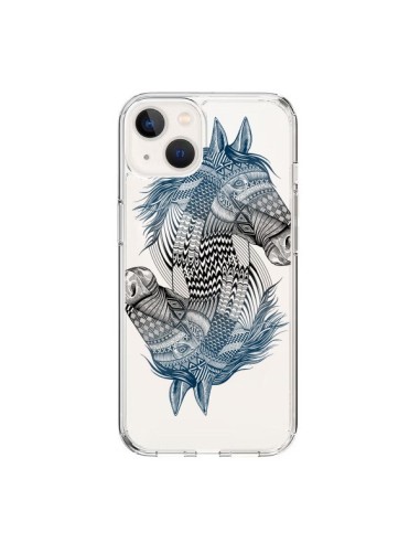 Cover iPhone 15 Cavallo Trasparente - Rachel Caldwell