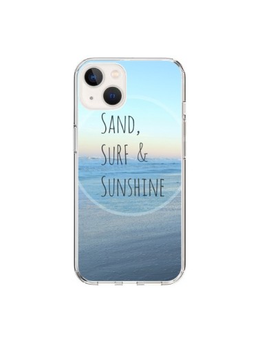 iPhone 15 Case Sand, Surf and Sunset - R Delean