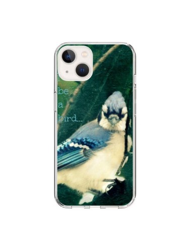 Cover iPhone 15 I'd be a bird Uccelli - R Delean