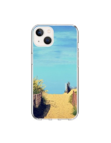 Cover iPhone 15 Mare Sabbia Spiaggia- R Delean