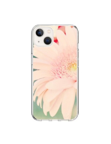 Coque iPhone 15 Fleurs Roses magnifique - R Delean