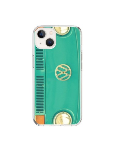 Cover iPhone 15 Groovy Van Hippie VW - R Delean