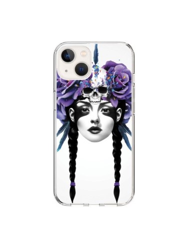 Cover iPhone 15 Ragazza Fiori Warrior - Ruben Ireland