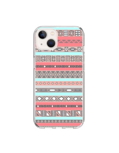 Cover iPhone 15 Azteco Aztec Rosa Pastello - Rex Lambo