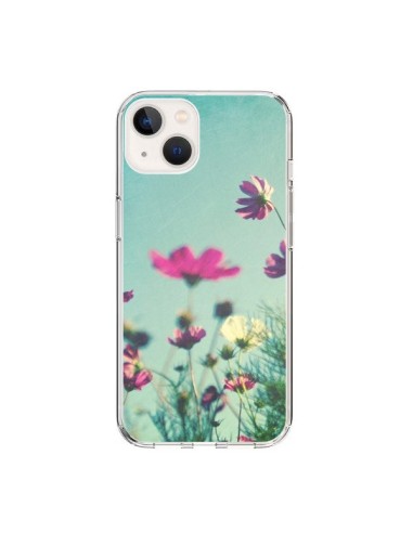 Coque iPhone 15 Fleurs Reach for the Sky - Sylvia Cook