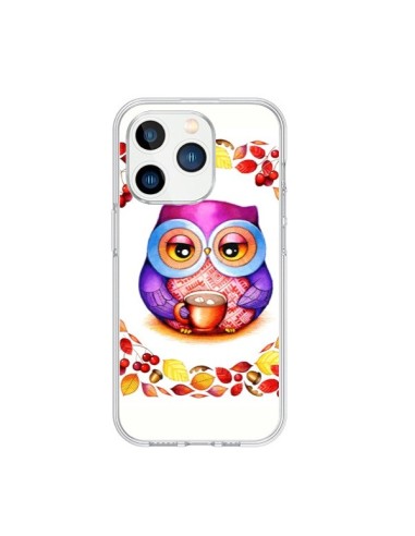 Cover iPhone 15 Pro Gufo Autunno - Annya Kai