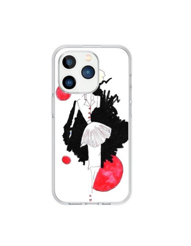 Cover iPhone 15 Pro Signorina Donna Fashion Moda Rosso - Cécile