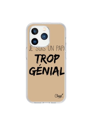 iPhone 15 Pro Case I’m a Genius Dad Beige - Chapo