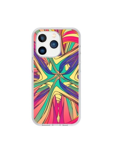 Coque iPhone 15 Pro Veins Veines Azteque Vagues - Danny Ivan