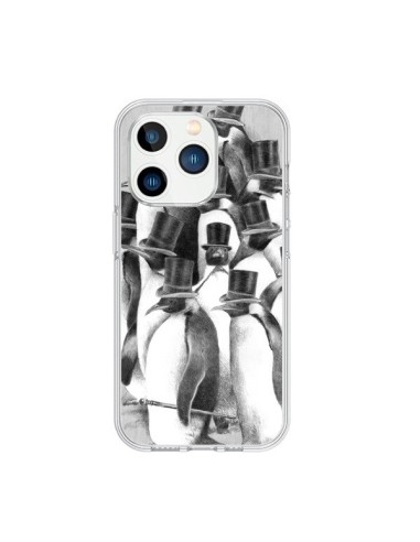 Cover iPhone 15 Pro Pingouins Gentlemen - Eric Fan