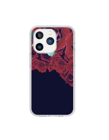 Cover iPhone 15 Pro Rosas - Eleaxart