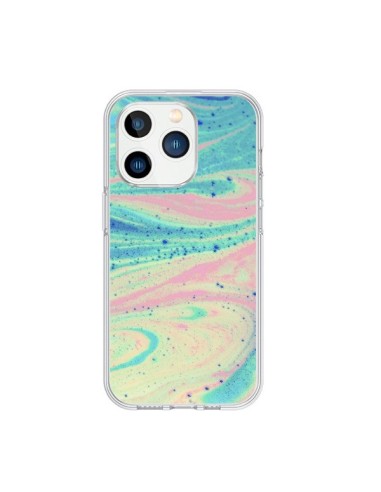 Cover iPhone 15 Pro Jade Galaxy - Eleaxart