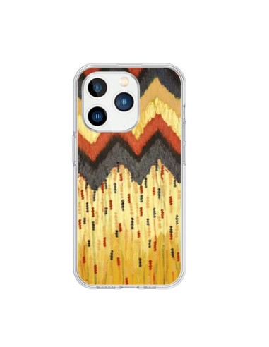 iPhone 15 Pro Case Shine On Gold Aztec - Ebi Emporium