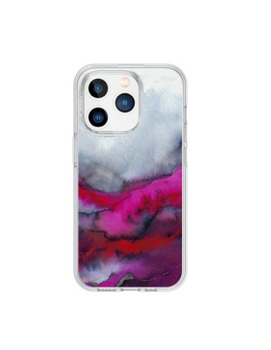 iPhone 15 Pro Case Waves Winter Clear - Ebi Emporium