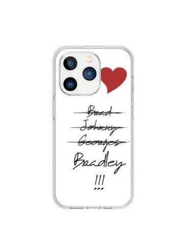 Cover iPhone 15 Pro I Love Bradley Cuore Amore - Julien Martinez