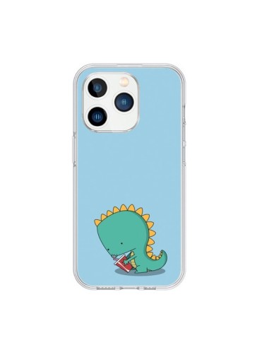 Coque iPhone 15 Pro Dino le Dinosaure - Jonathan Perez