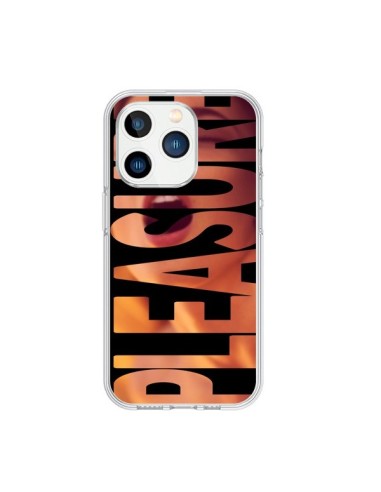 Coque iPhone 15 Pro Pleasure Plaisir - Jonathan Perez