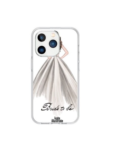 Coque iPhone 15 Pro Bride To Be Mariée Mariage - kateillustrate