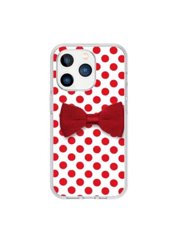 iPhone 15 Pro Case Bow tie Red Femminile Bow Tie - Laetitia