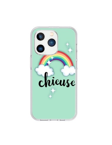 iPhone 15 Pro Case Chieuse Rainbow - Maryline Cazenave