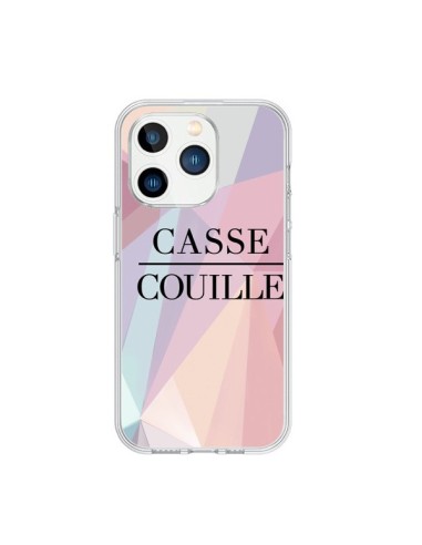 Cover iPhone 15 Pro Casse Couille - Maryline Cazenave