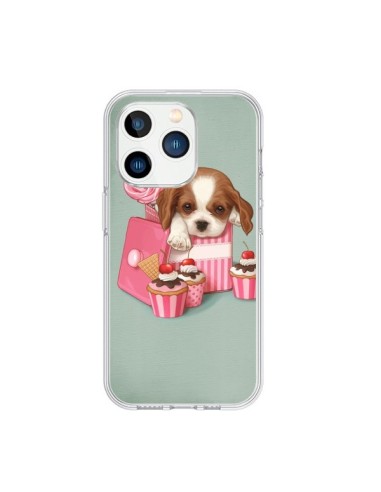 Cover iPhone 15 Pro Cane Cupcake Torta Boite - Maryline Cazenave