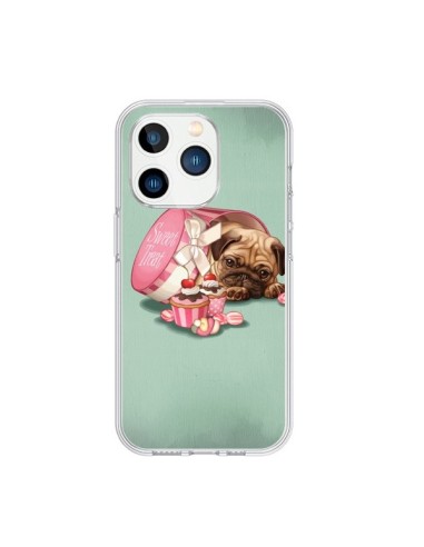 iPhone 15 Pro Case Dog Cupcakes Torta Bonbon Boite - Maryline Cazenave