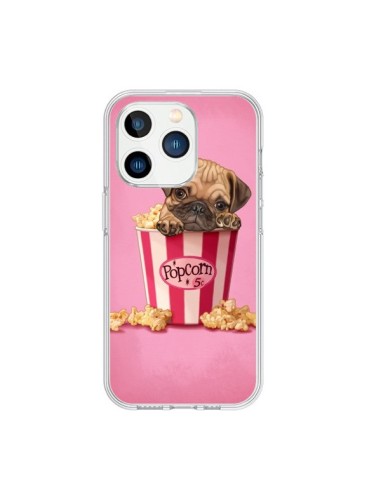 iPhone 15 Pro Case Dog Popcorn Film - Maryline Cazenave