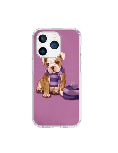 Cover iPhone 15 Pro Cane Scarpa Cappello Freddo Inverno - Maryline Cazenave