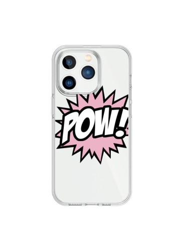 Cover iPhone 15 Pro Pow Trasparente - Maryline Cazenave