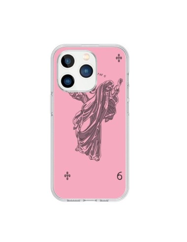 iPhone 15 Pro Case God Pink Drake Chanteur Jeu Cartes - Mikadololo