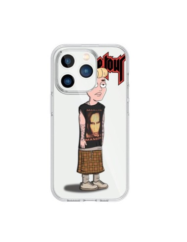 Cover iPhone 15 Pro Bieber Marilyn Manson Fan Trasparente - Mikadololo