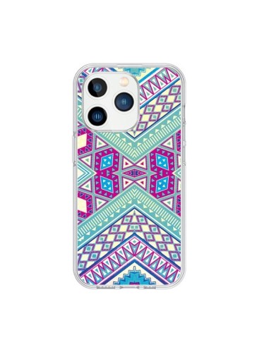 Coque iPhone 15 Pro Azteque Lake - Maximilian San