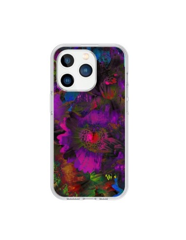 Cover iPhone 15 Pro Fiori Lysergic Lujan - Maximilian San