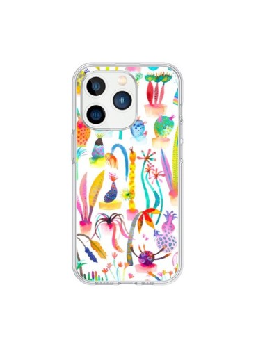 Cover iPhone 15 Pro Little Textured Dots Bianco - Ninola Design