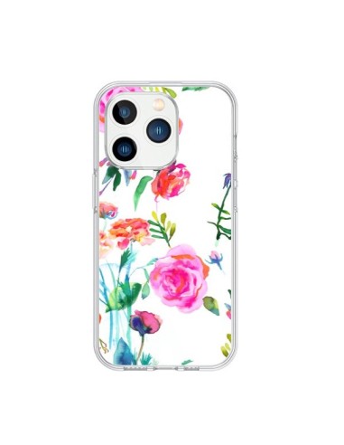 iPhone 15 Pro Case Pioggia Nuvole Blue - Ninola Design