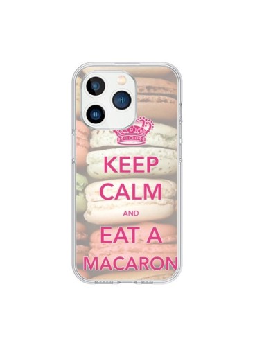 Cover iPhone 15 Pro Keep Calm and Eat A Macaron - Nico