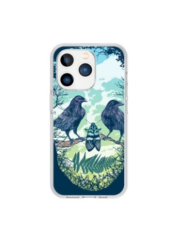 Cover iPhone 15 Pro Teschio Natura - Rachel Caldwell