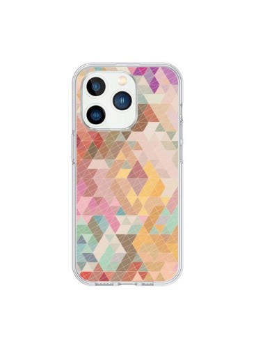 Cover iPhone 15 Pro Azteco Pattern Triangolo - Rachel Caldwell