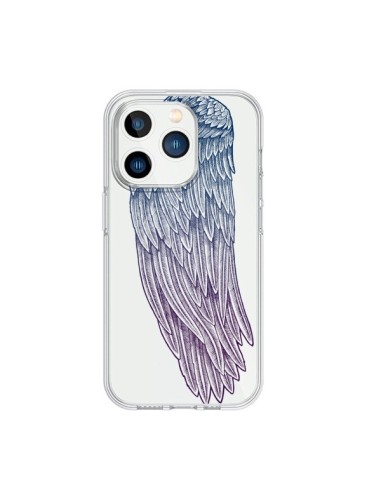 Cover iPhone 15 Pro Ali d'Angelo Trasparente - Rachel Caldwell