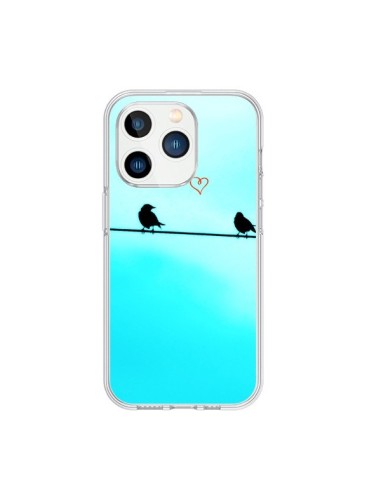 Coque iPhone 15 Pro Oiseaux Birds Amour Love - R Delean