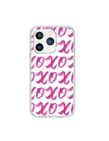 iPhone 15 Pro Case XoXo Pink Clear - Yohan B.