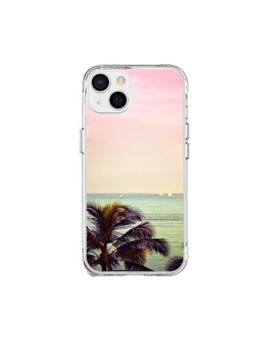 Cover iPhone 15 Plus Tramonto Palme - Asano Yamazaki