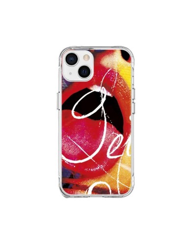 Coque iPhone 15 Plus Get Bouche Sexy - Brozart