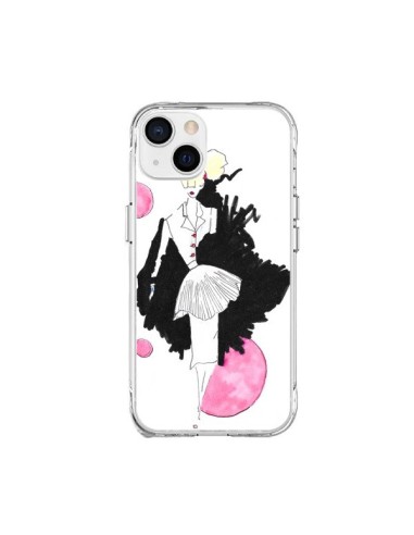 Cover iPhone 15 Plus Signorina Donna Fashion Moda Rosa - Cécile