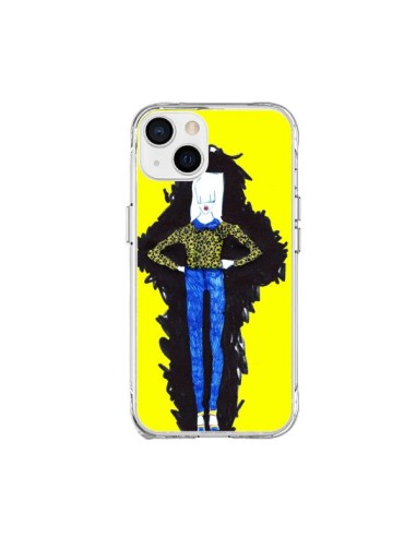 Cover iPhone 15 Plus Julie Donna Fashion Moda Giallo - Cécile