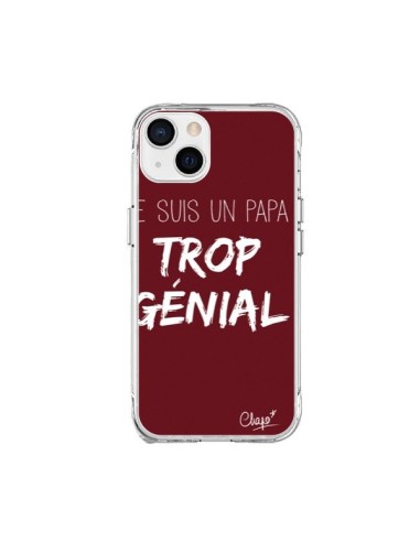 iPhone 15 Plus Case I’m a Genius Dad Red Bordeaux - Chapo