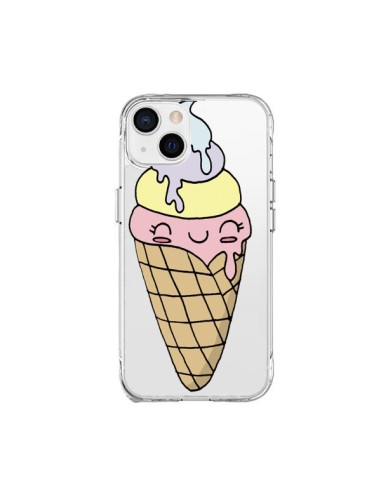 Cover iPhone 15 Plus Gelato Estate Profumo Trasparente - Claudia Ramos