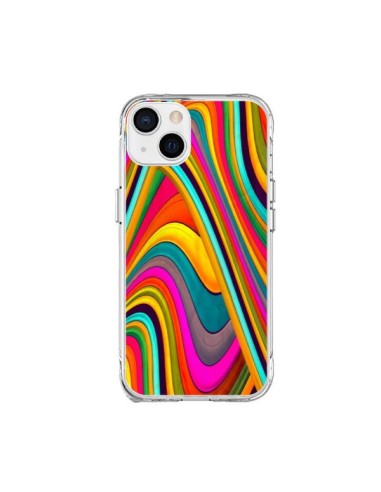 Coque iPhone 15 Plus Acid Vagues - Danny Ivan